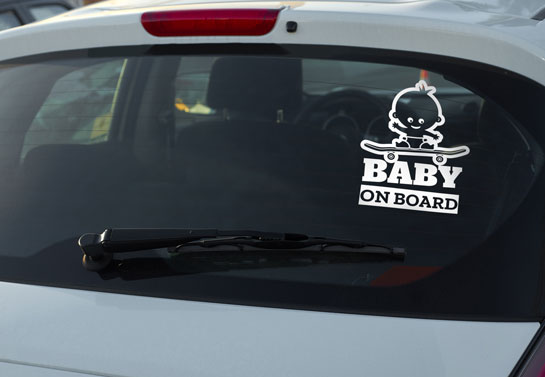 funny baby on board decal funny-baby-on-board-decal