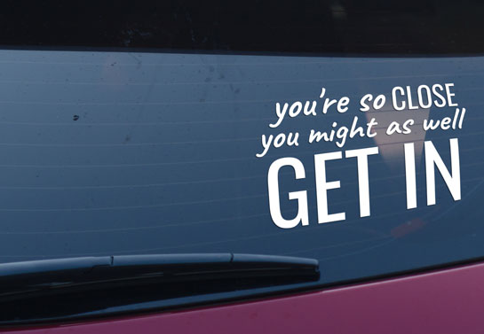 funny car window decal funny-car-window-decal
