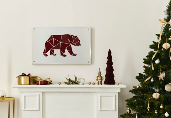 geometry shapes bear decor geometry-shapes-bear-decor