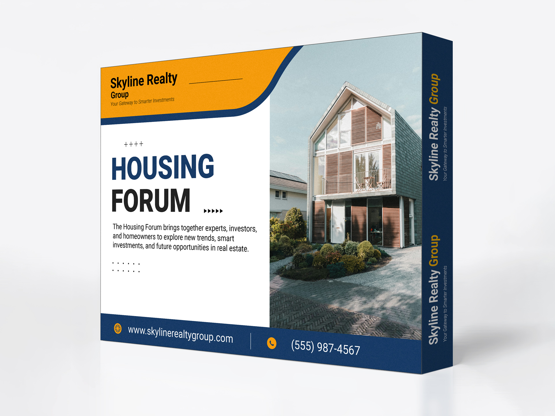 Popup display featuring property