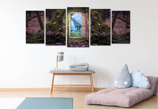 kids room wonderland canvas kids-room-wonderland-canvas