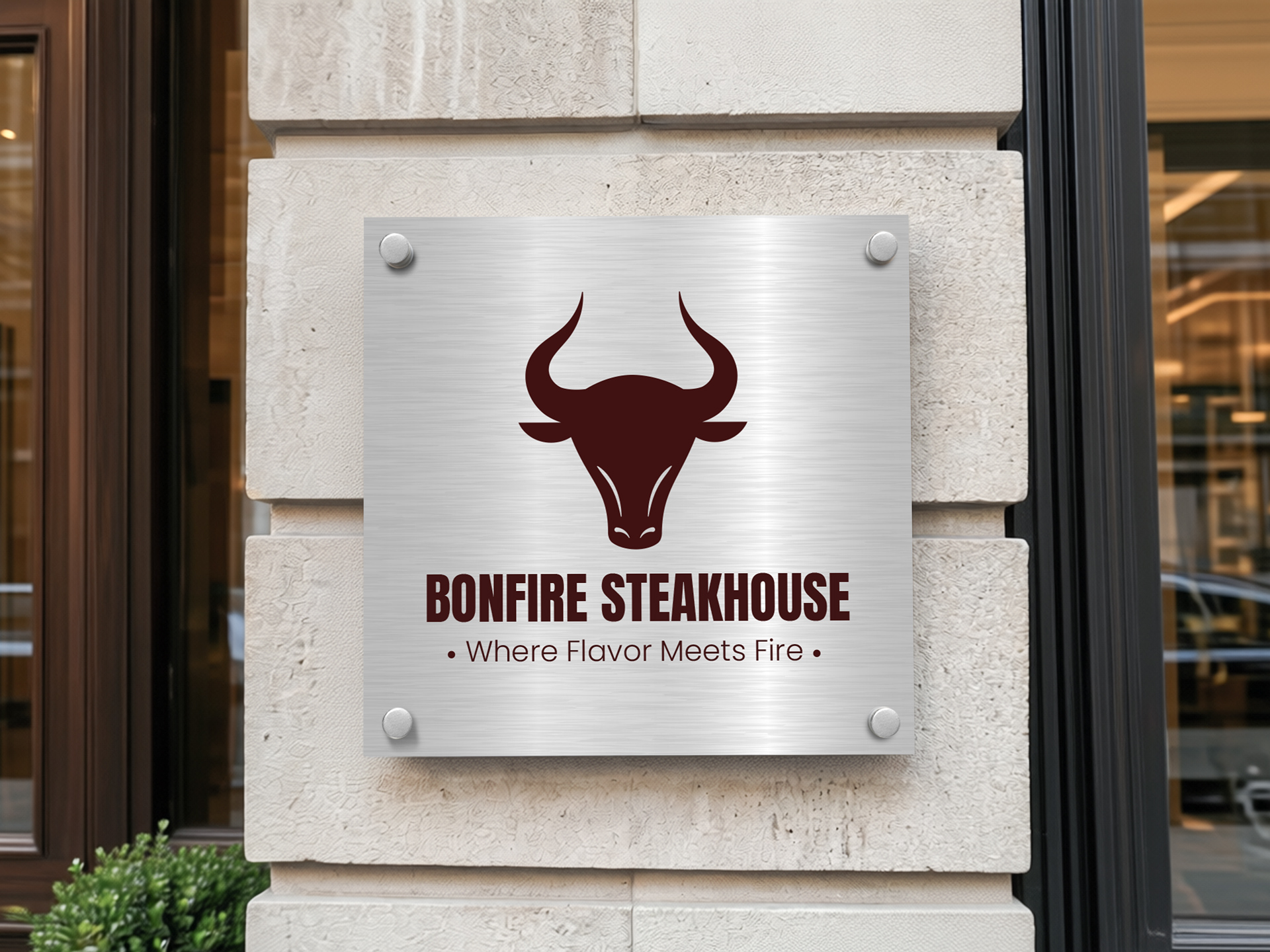 metal-logo-sign-for-a-steakhouse