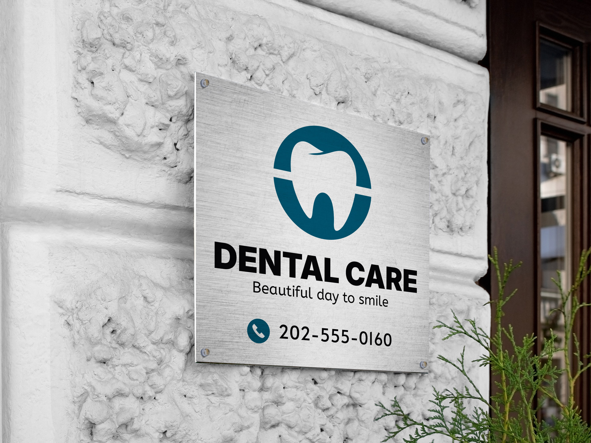 outdoor-brushed-aluminum-signage