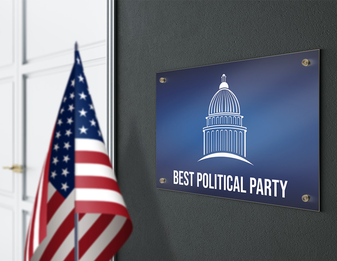 political party office branded display political-party-office-branded-display