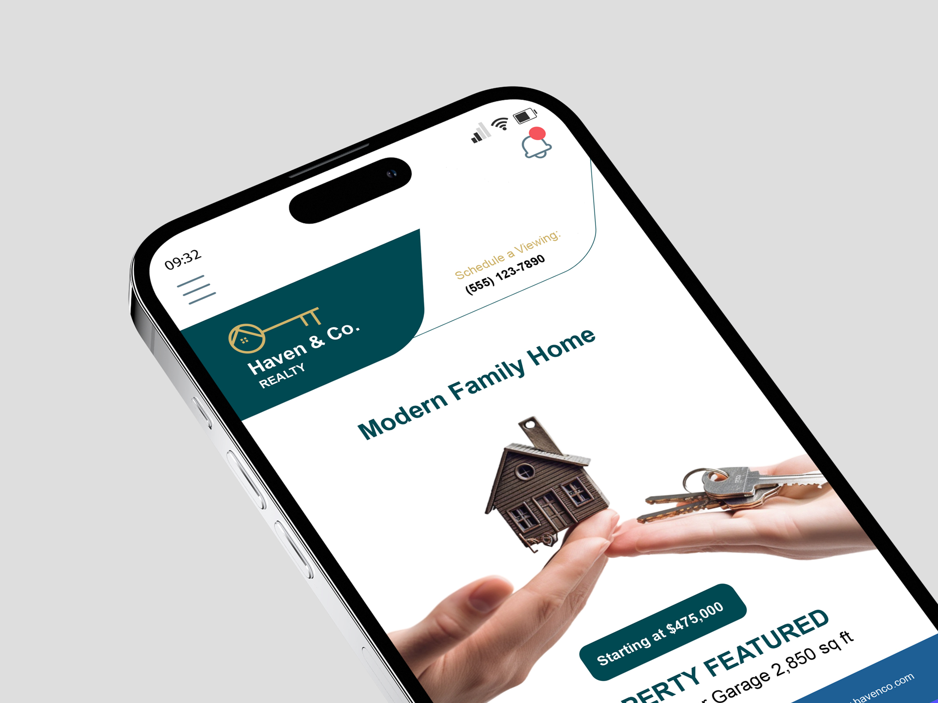 real-estate-mobile-website