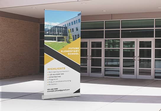 school advertisement banner school-advertisement-banner