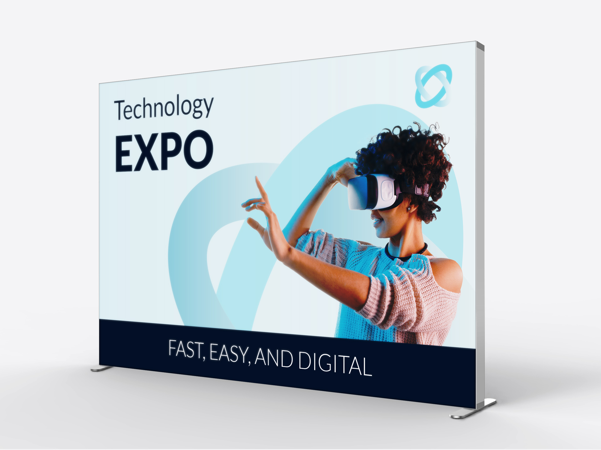 Innovative SEG display for a trade show