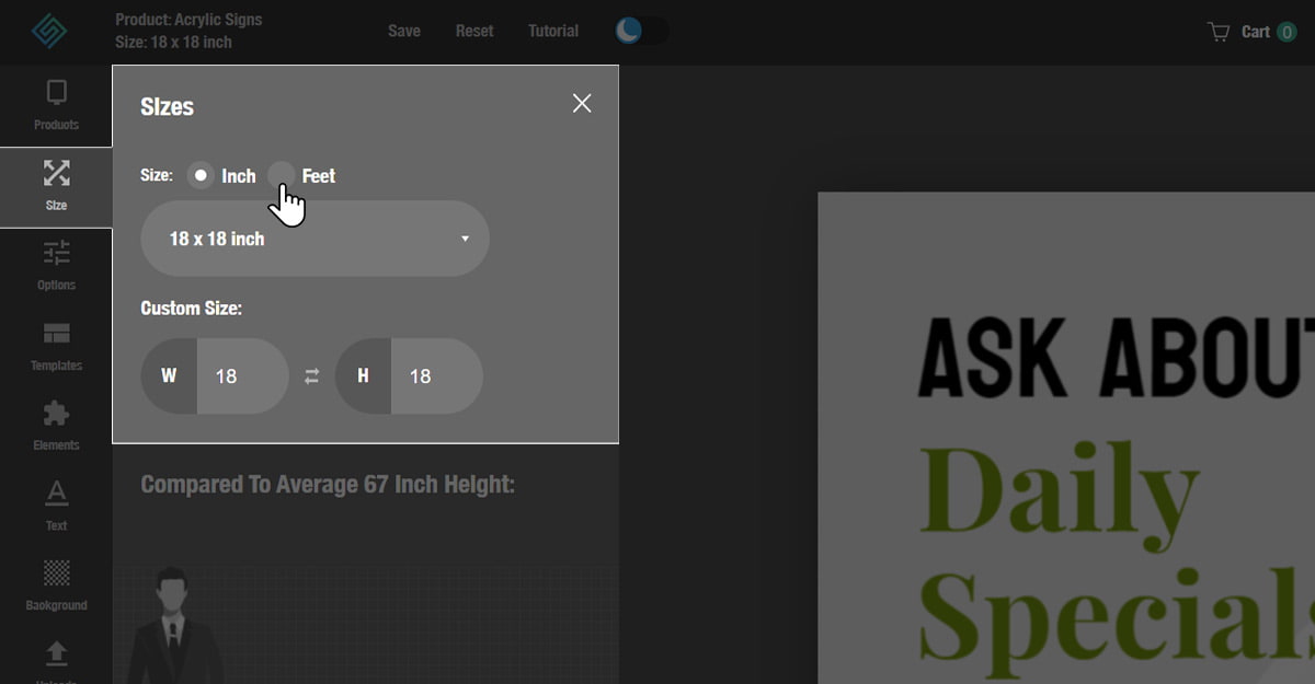 sign design sizes screenshot sign-design-sizes-screenshot