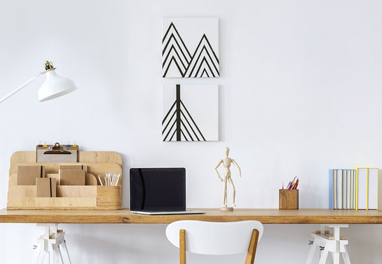 small home office mini canvas decor small-home-office-mini-canvas-decor
