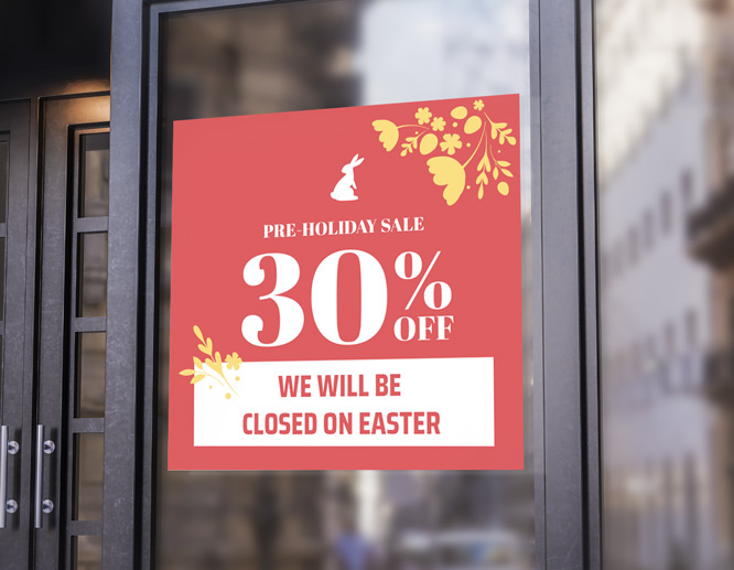 storefront closed for easter sign storefront-closed-for-easter-sign