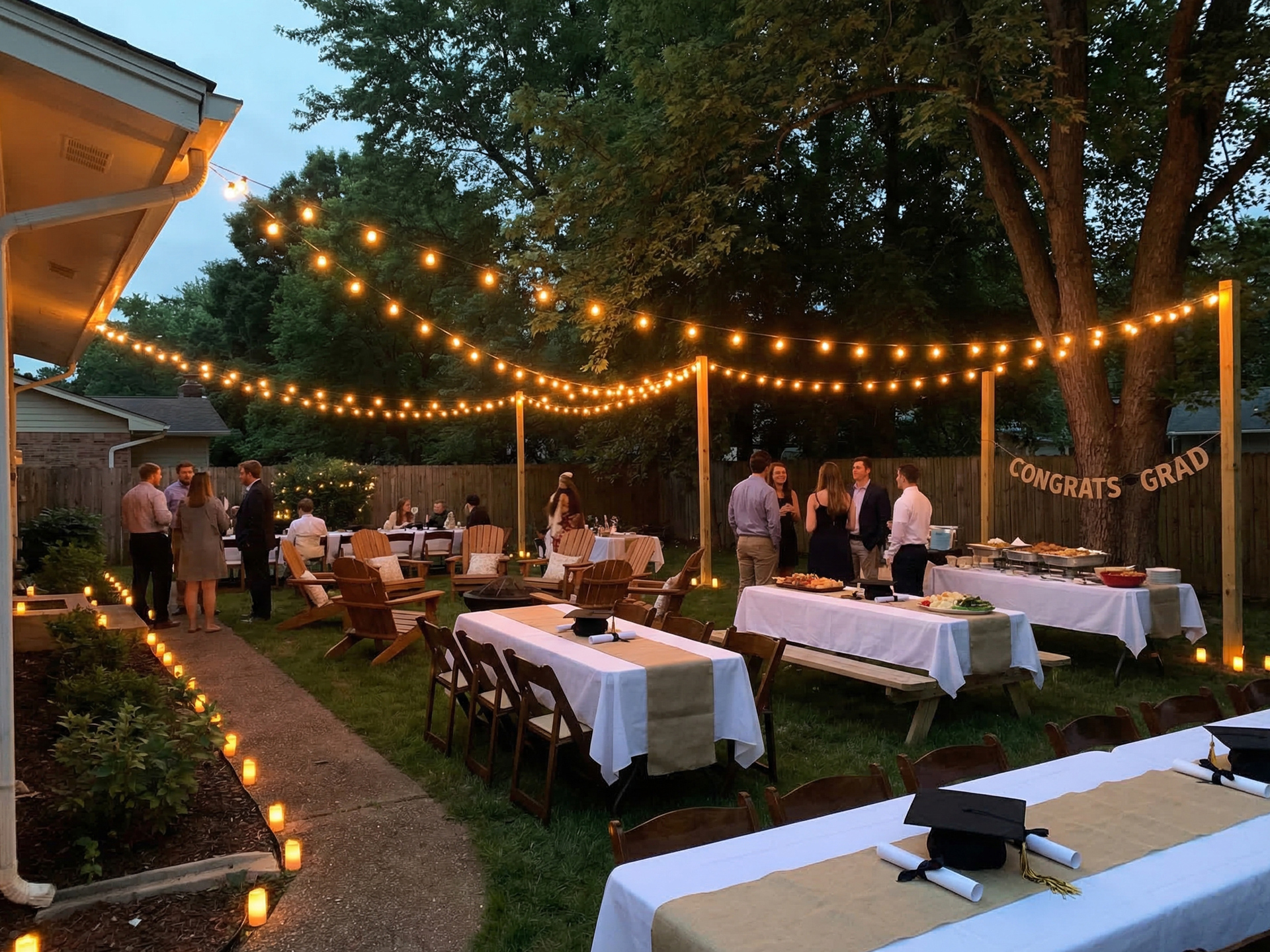 string-lights-for-graduation-party-decoration