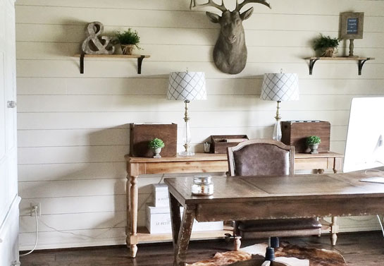 stylish rustic home office stylish-rustic-home-office