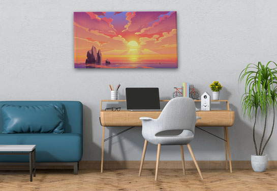 sunset-canvas-decor