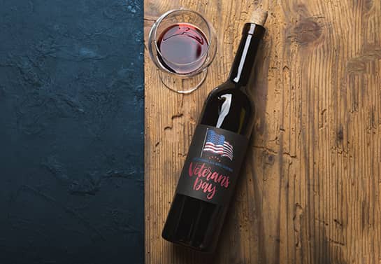 veterans day wine bottle veterans-day-wine-bottle
