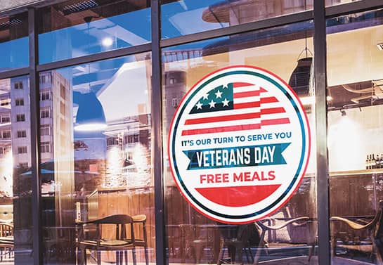 veterans free meals sign veterans-free-meals-sign