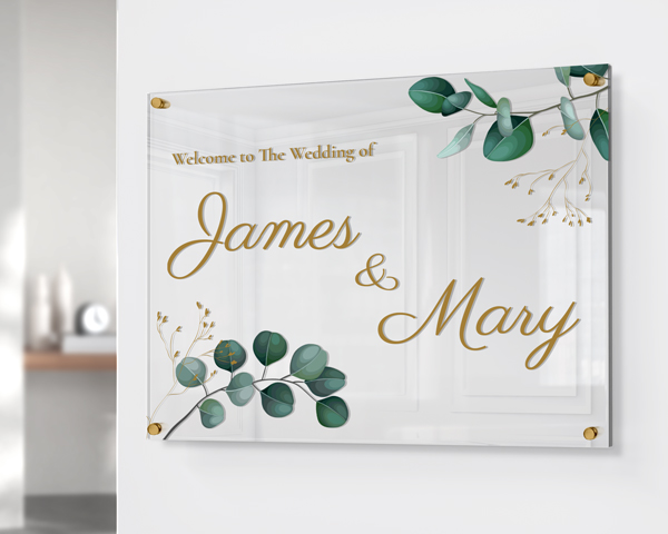 wedding-acrylic-sign