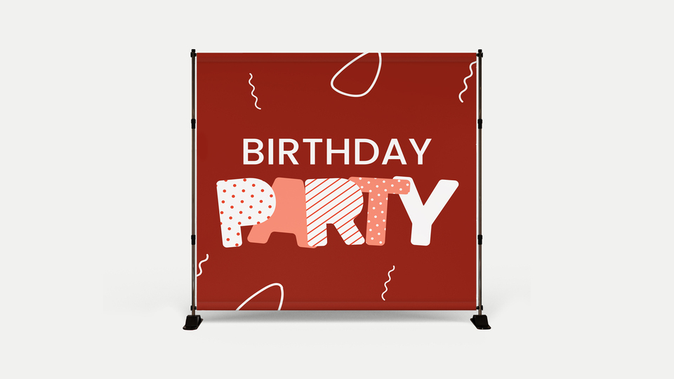 Birthday backdrops