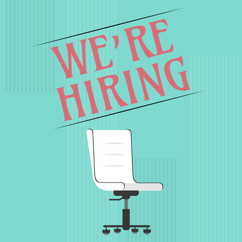 We Are Hiring Job Announcement Sign Template