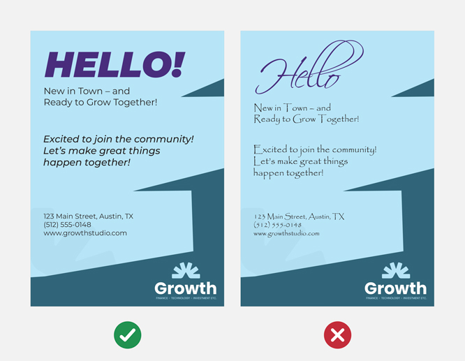Difference Sign Notice How to Design a Sign? Tips for Effective Signage Design