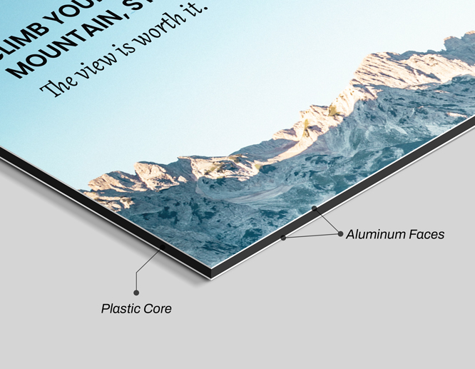 Types Of Sign Material Aluminum vs Dibond Signs (Differences & Comparison)