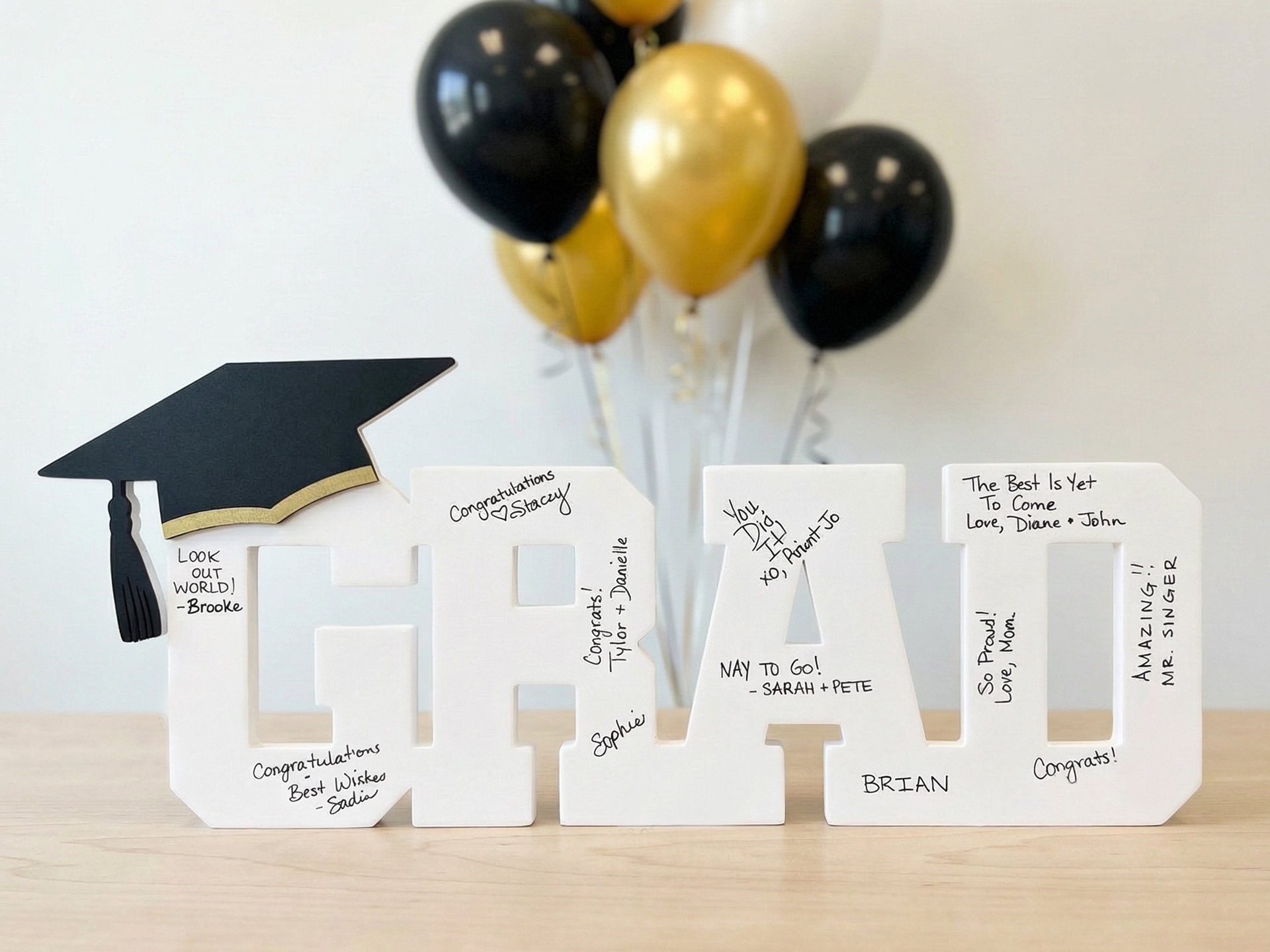 Project Graduation Sign 19 Graduation Sign Ideas to Make the Day Special